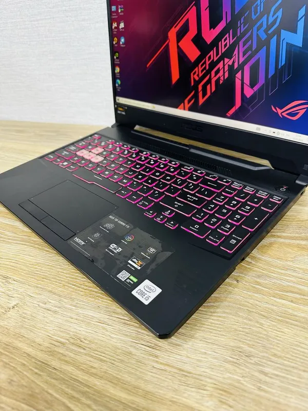 ASUS TUF Gaming Core i5-10Gen+GTX1650 Мощный, Игровой ноутбук для игр — фото 2