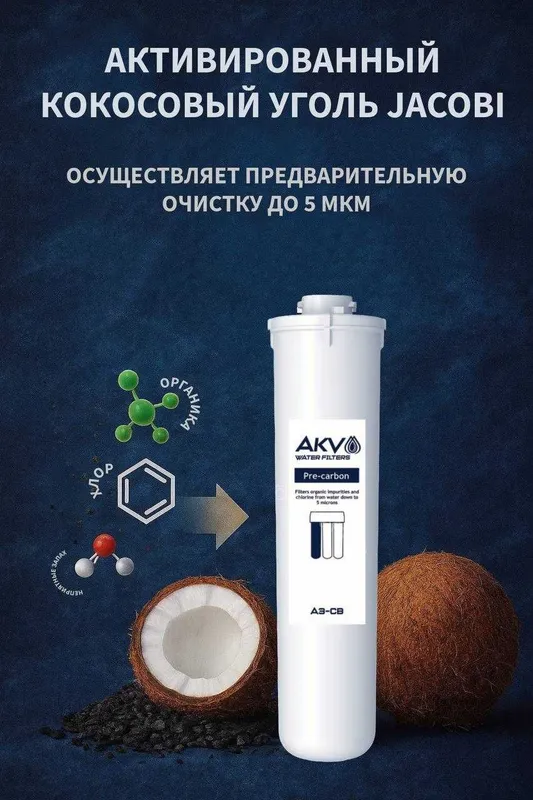 Сменные модули (картриджи) AKV, Аквафор, Ecosoft, Hidrotek и др. — фото 5