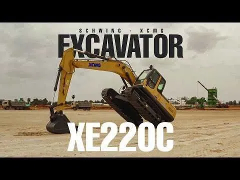 на складе Гусеничный карьерный экскаватор XE220C 1,2