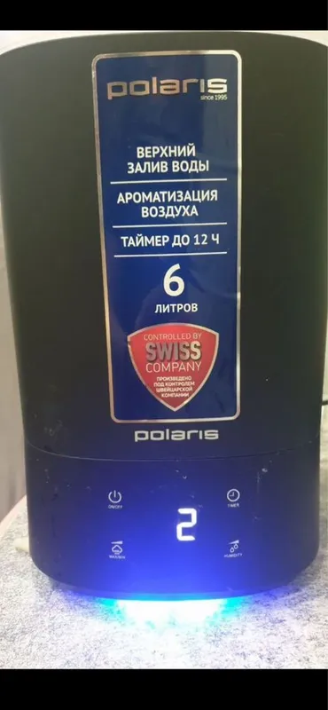 Увлажнитель воздуха Polaris PUH 6080чёрный. 6