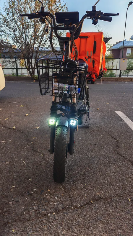 DRONGO elektr velosiped — 2 ta akkumulyator bilan 4