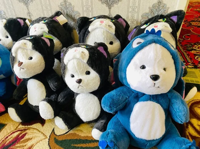 капюшонка Stich, медвежьи капюшонки, Stich, медвежата 3