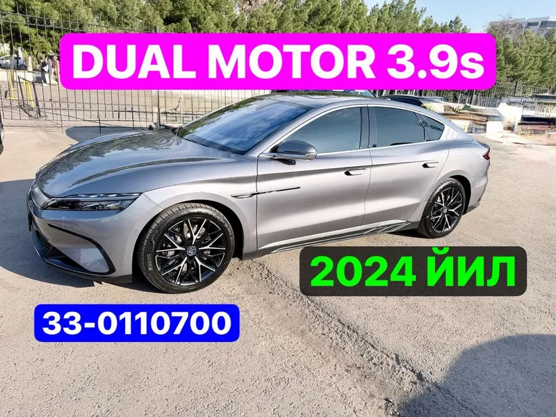 Yd han dual motor 3.9s. 2024 yil. Eng fuli. O’zimni nomimda. Tozza.