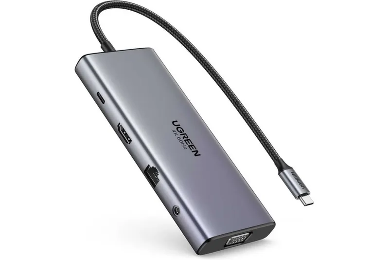 UGREEN Мультифункциональный хаб CM639 11 в 1