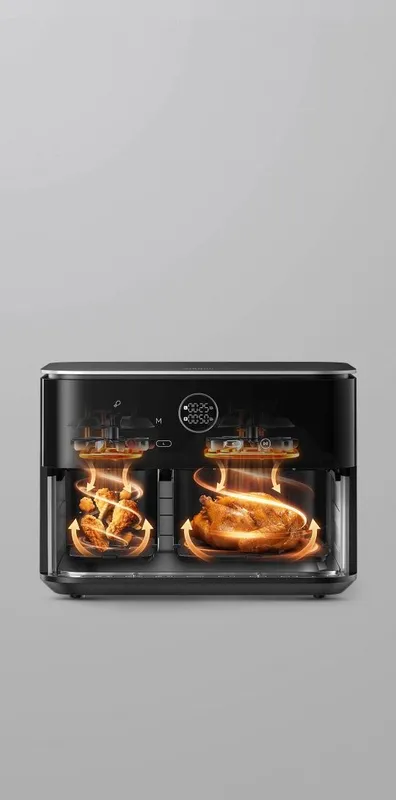 Аэрогриль Xiaomi Dual Zone Air Fryer 10 L — фото 5