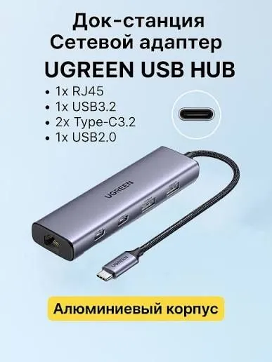 USB-адаптер UGREEN — фото 2