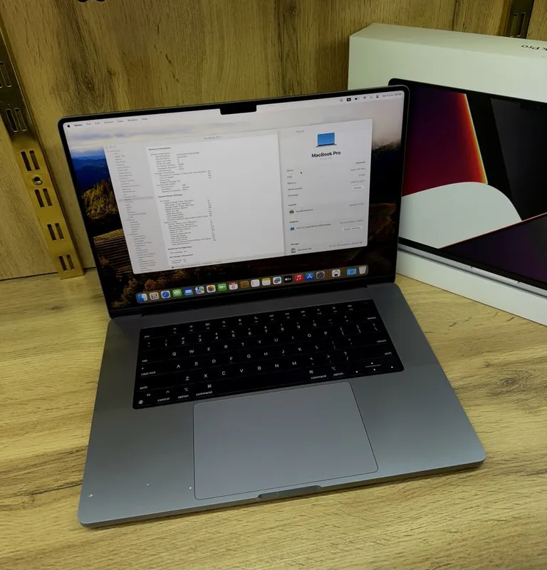 Macbook Pro 16 M1 Max Full Box 32/512GB — фото 1