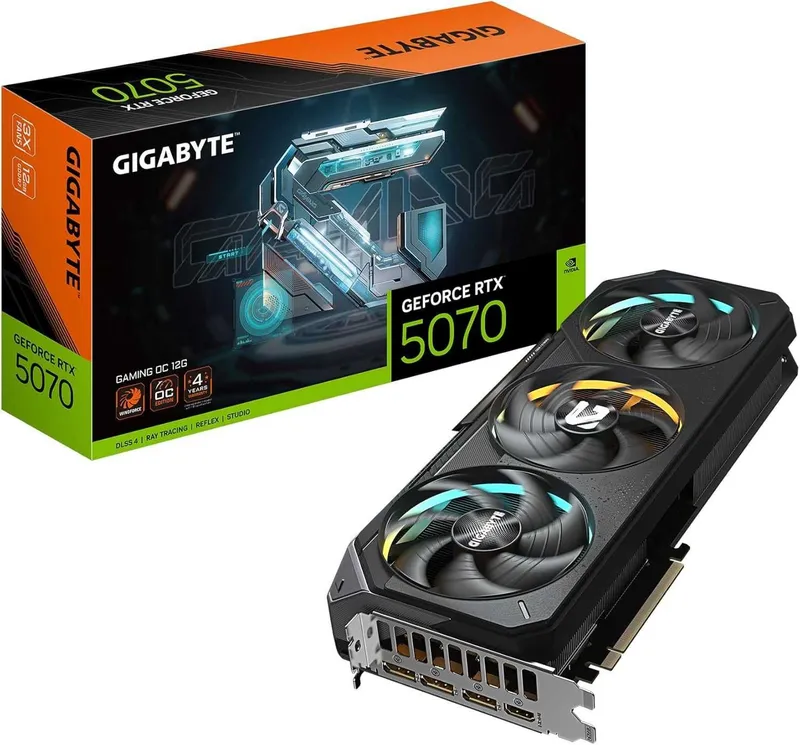 ASUS Prime GeForce RTX 5070 OC, GIGABYTE GeForce RTX 5070 Gaming OC 1 ASUS Prime GeForce RTX 5070 OC, GIGABYTE GeForce RTX 5070 Gaming OC 1