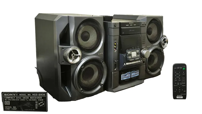 Продам музыкальный центр Sony HCD-DX50 в отличном состоянии — фото 4