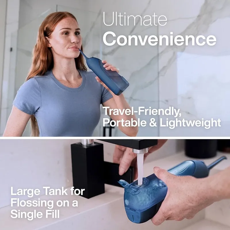 AquaSonic Icon Water Flosser (Navy - to’q ko’k rang) — фото 5