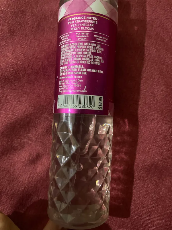 Orginal Bath body sprey Orginal Bath body sprey