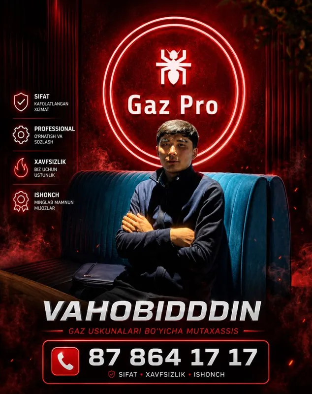 Metan va propan sifatli va tez ornatib beramiz 1 Metan va propan sifatli va tez ornatib beramiz 1