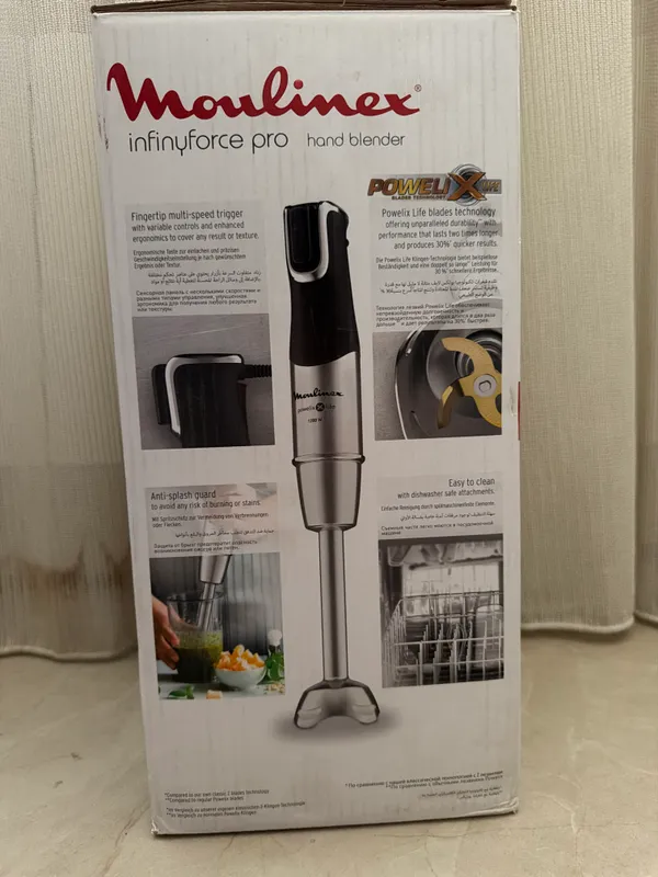 Блендер Moulinex InfinyForce Pro 1200W 3 Блендер Moulinex InfinyForce Pro 1200W 3