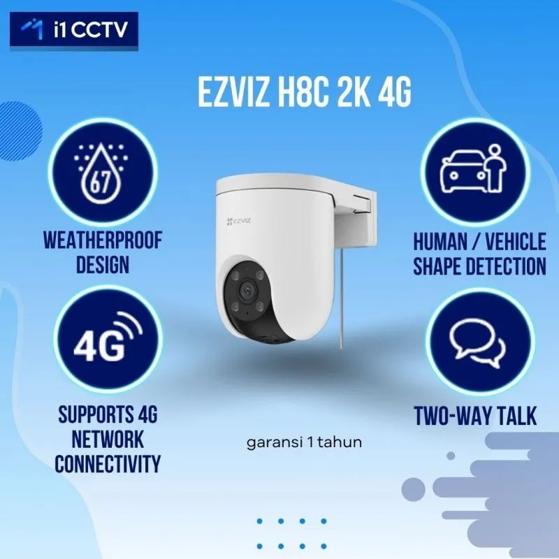 Smart Home kamera Ezviz H8c 4G — фото 2