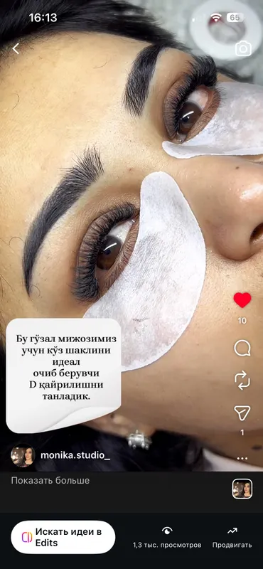 Сифатли киприк экиш, соч улаш ва қош хизматлари — фото 3