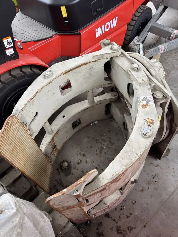 Forklift uchun Roll Clamp 1.8 metr Qog‘oz rulon va bochka ushlagich