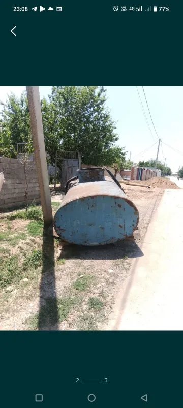 Ichimlik toza suv bochkasi hajmi 5 tonnalik. 2 Ichimlik toza suv bochkasi hajmi 5 tonnalik. 2