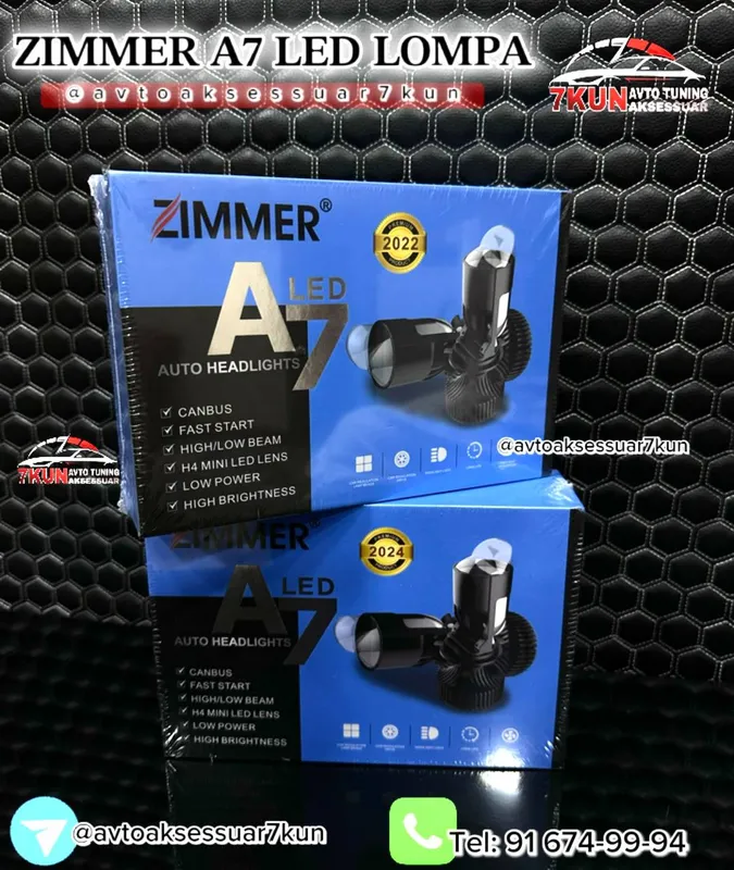 ZIMMER A7 LED LOMPA 3 ZIMMER A7 LED LOMPA 3