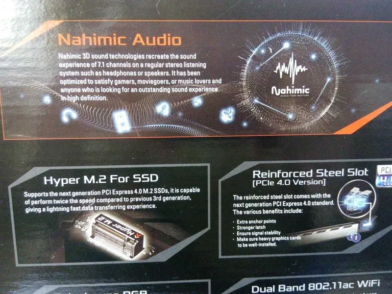ASRock Phantom Gaming 4/ac B550 Wi-Fi материнская плата для AMD AM4 6 ASRock Phantom Gaming 4/ac B550 Wi-Fi материнская плата для AMD AM4 6