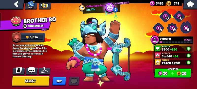 Аккаунт Brawl Stars новый, но скины дорогие 4