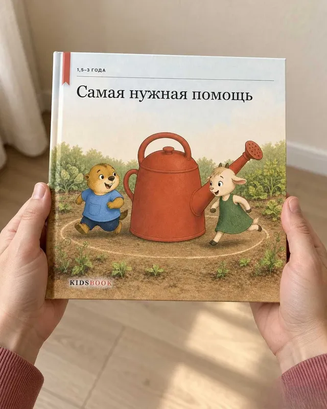 Bolalar kitobi «Eng kerakli yordam», 1,5–3 yosh, yangi, Toshkent 1 Bolalar kitobi «Eng kerakli yordam», 1,5–3 yosh, yangi, Toshkent 1