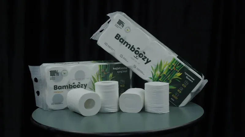Bamboozy bambuk salfetka bumaga — фото 2