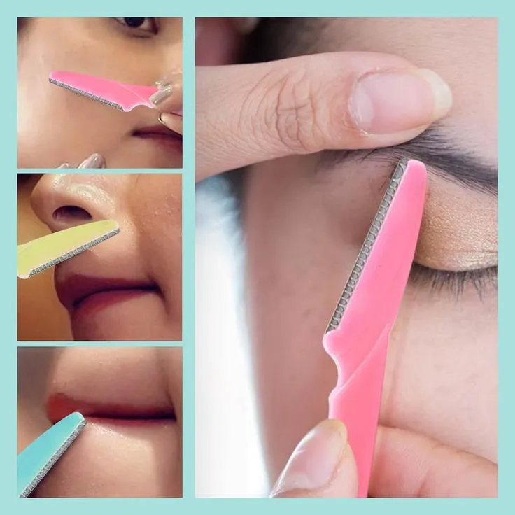 3-pack Brow Razors Pink