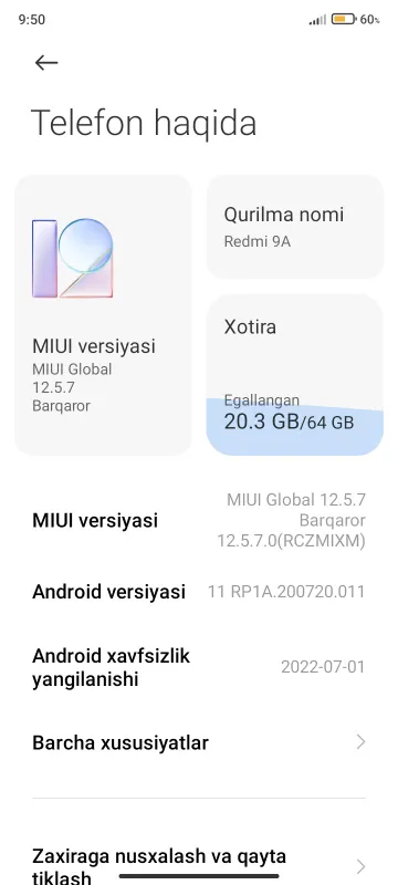 Redmi 9A 3 Redmi 9A 3