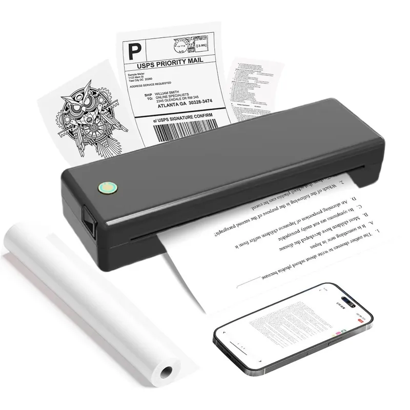 А4 portable thermal printer 2