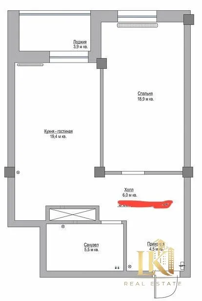 Продаётся просторная квартира 45 м² рядом с метро Минор — фото 9
