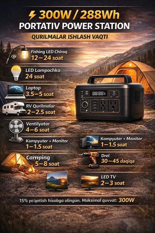 Powerbank 300w зарядний станция 10 Powerbank 300w зарядний станция 10