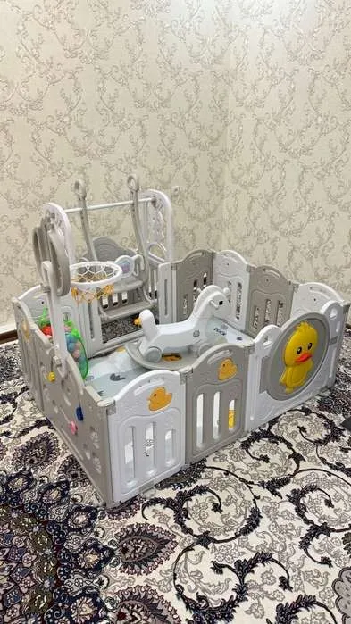 Детский манеж игровая площадка Милая уточка / Новое в коробке! 6 Детский манеж игровая площадка Милая уточка / Новое в коробке! 6