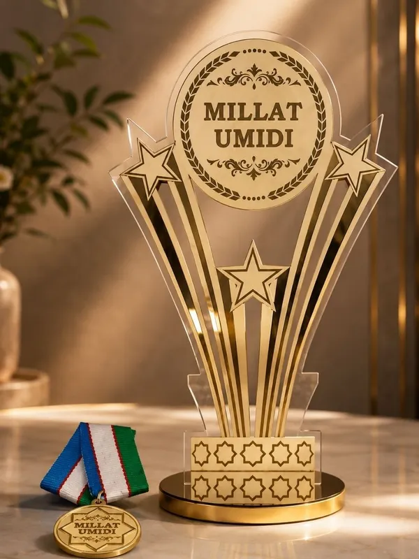 Statuetka, medal, kubok, esdalik nishoni 1 Statuetka, medal, kubok, esdalik nishoni 1