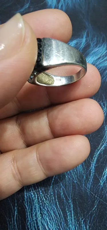 Серебряное кольцо 3