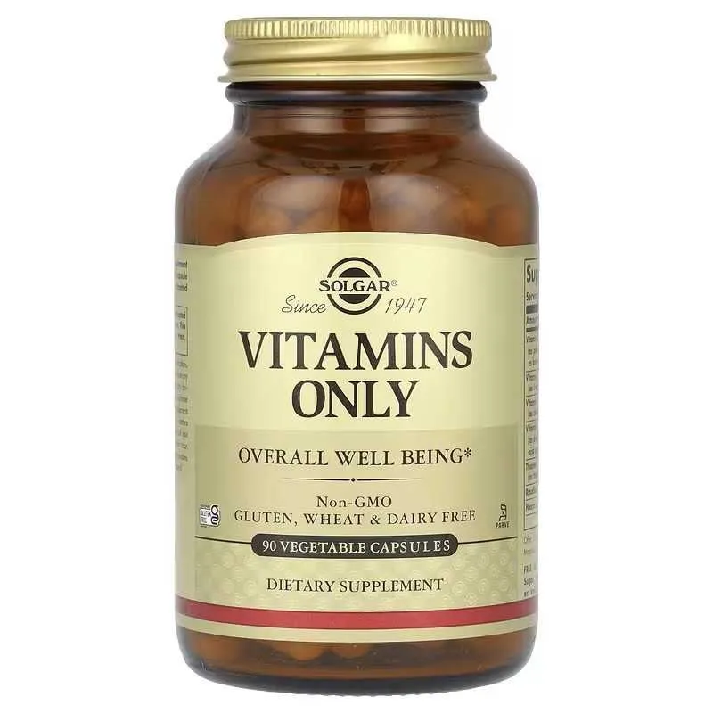 Solgar Vitamins Only витамины 90 вегетарианских капсул — фото 1