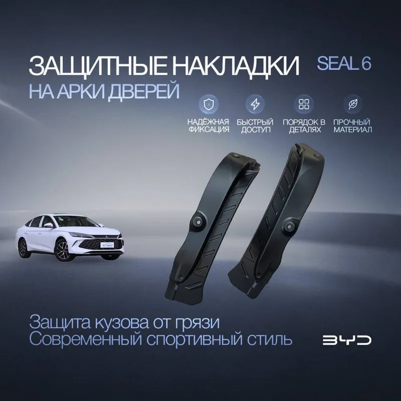 Защитные накладки на арки дверей для BYD Seal 6/Qin L