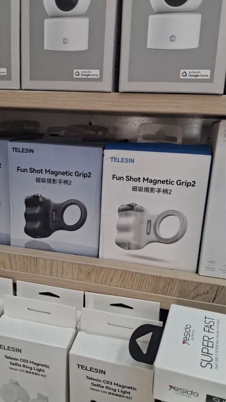 telesin fun shot magnetic grip 2 va master grip — фото 4