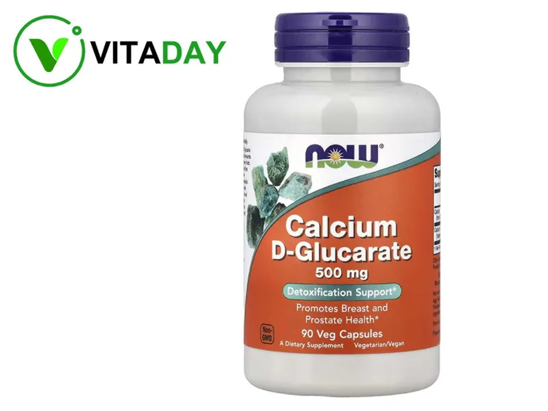 NOW Foods Calcium D-Glucarate D Glucarate D-глюкарат кальция