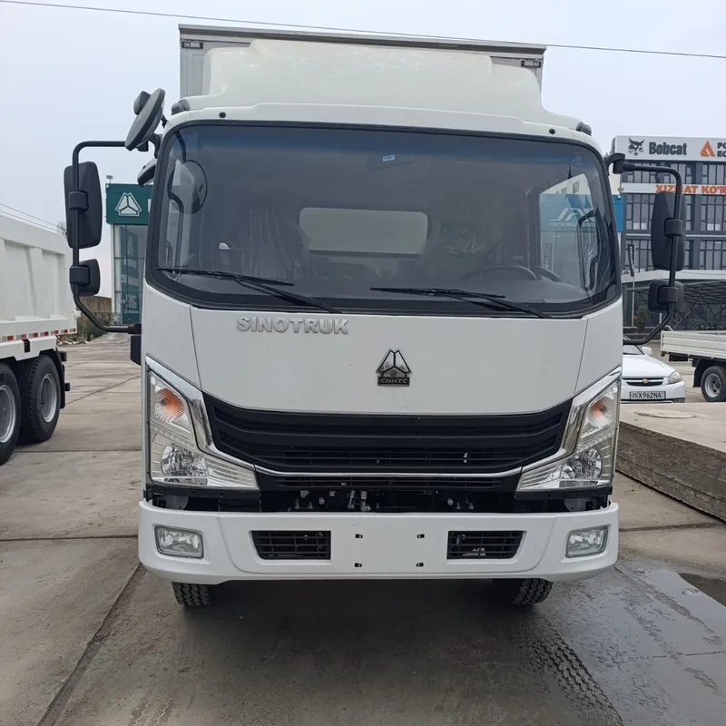 автофургон SINOTRUK HOMAN H3 4x2 CNG 6-8 тон, 22 куб.м 140 л.с. Euro 5 — фото 1