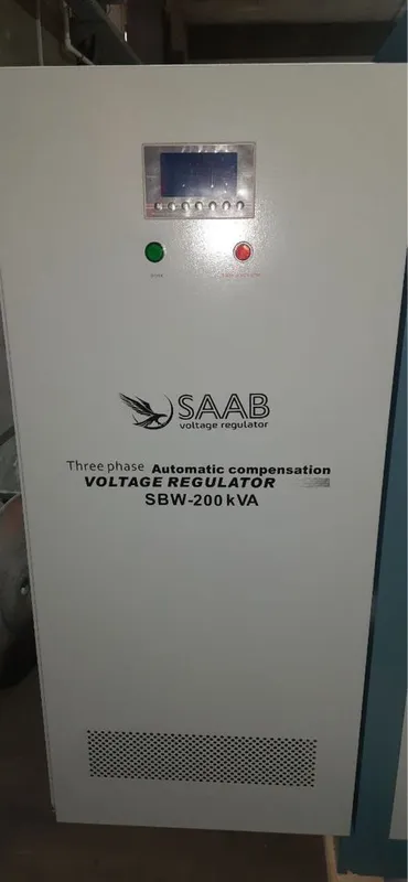Saab SBW 200kVa стабилизатор напряжения 380В super narxda! 1 Saab SBW 200kVa стабилизатор напряжения 380В super narxda! 1