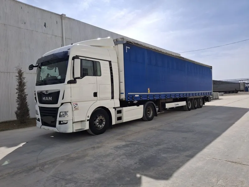 MAN TGX EURO 6 + KRONE прицеп Сотилади 1