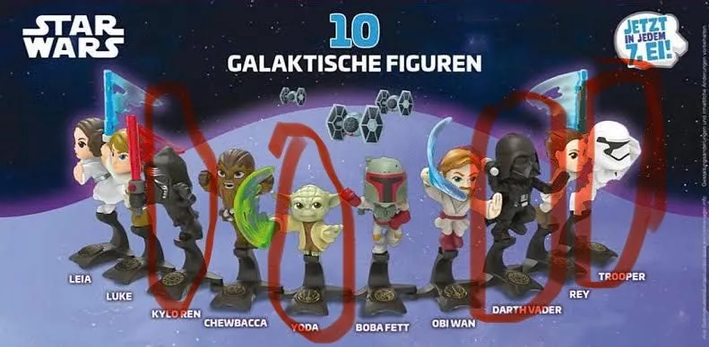Star Wars киндер