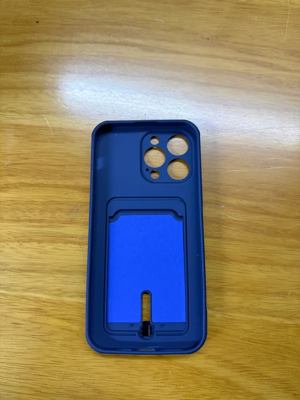 Чехол IPHONE 14 pro max с картхолдером темно синий 2 Чехол IPHONE 14 pro max с картхолдером темно синий 2