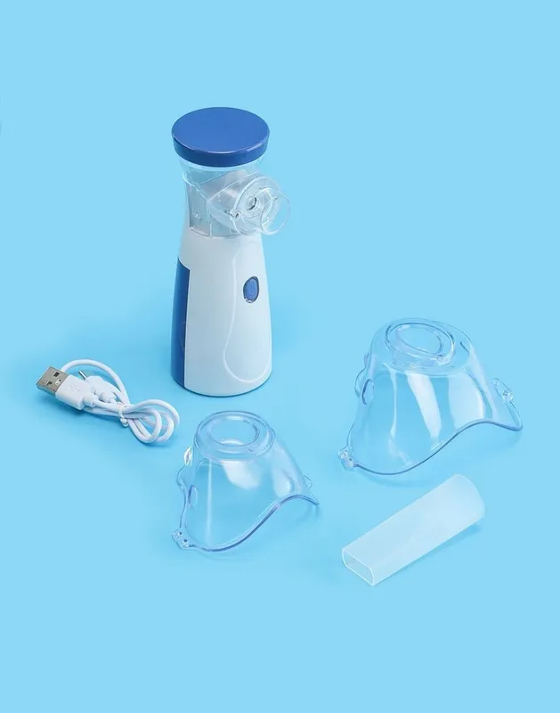 Ингалятор Nebulayzer профилактика и лечение + 2 шт АА батерейки — фото 2