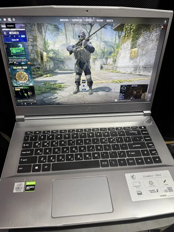 Igrovoy Msi i7-10750H 144hz 1660Ti 6gb