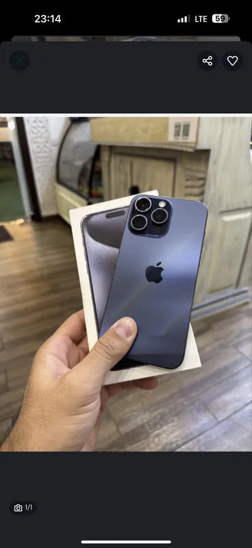 Iphone 15 pro max 256