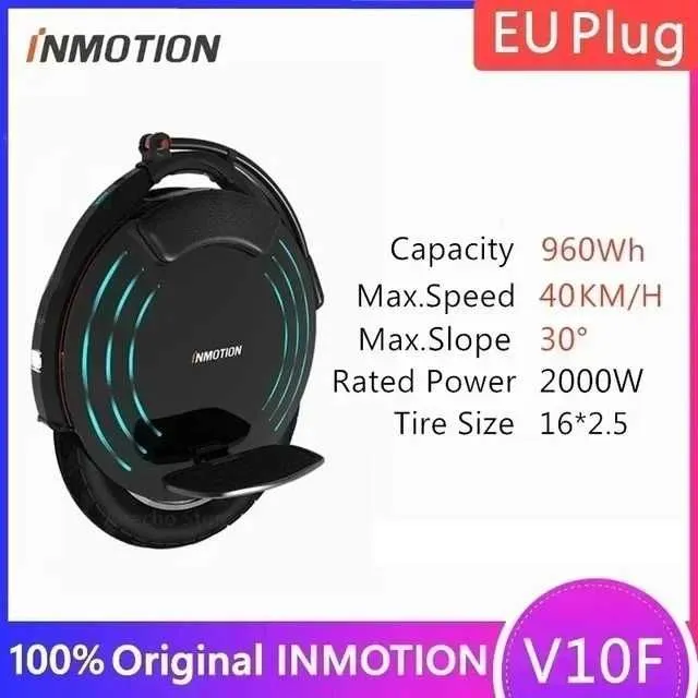 моноколесо Inmotion v10f (unicycle monokoleso электросамокат)
