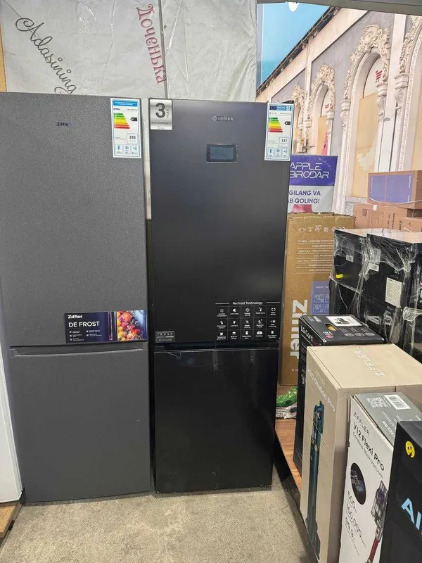 Холодильник IMMER NF326BFM-Black Inox Inverter No Frost Metal Cooling Холодильник IMMER NF326BFM-Black Inox Inverter No Frost Metal Cooling