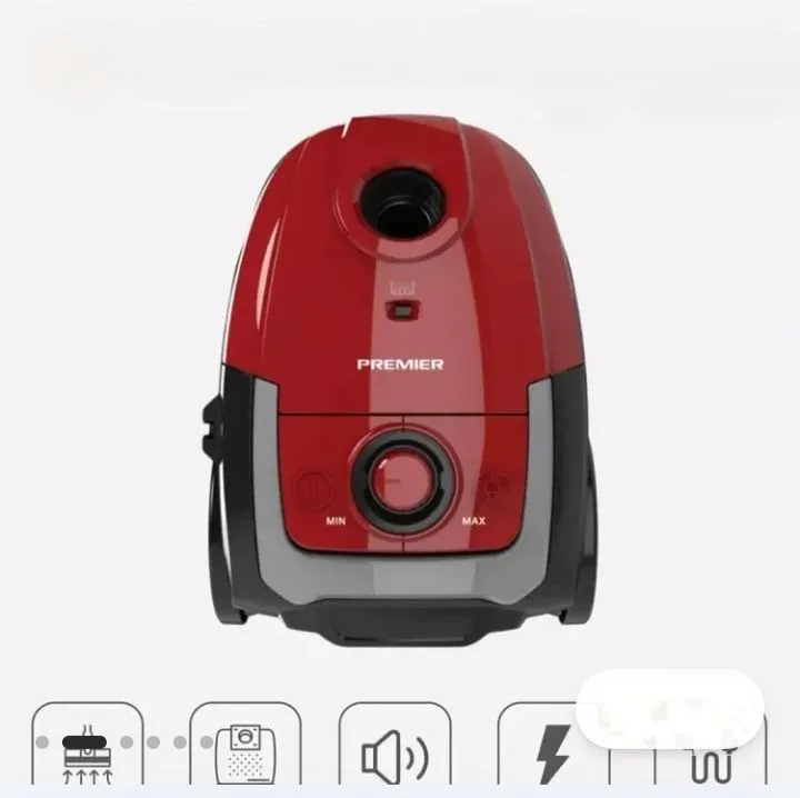 Пылесос, Premier VC-MD2520RD 1400W 2L мешковый 4 Пылесос, Premier VC-MD2520RD 1400W 2L мешковый 4