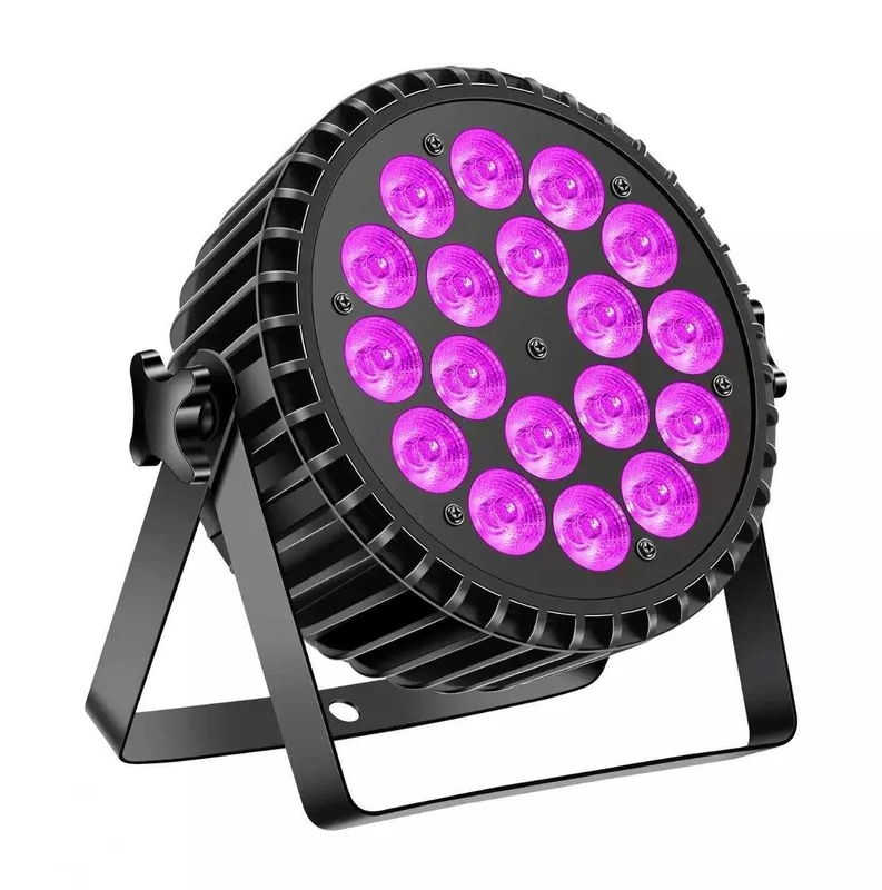 LED PAR RGB-UV DMX Заливка 18/18W